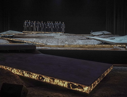 Opera set design, GNO, Athens